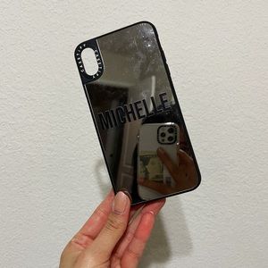 “MICHELLE” MIRROR CASETIFY IPHONE CASE XS MAX
